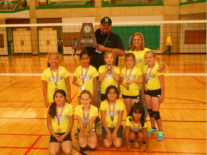 T.A.A.F. 2015 Girls 8 & Under State Volleyball Runner-up
Extreme - Greenville